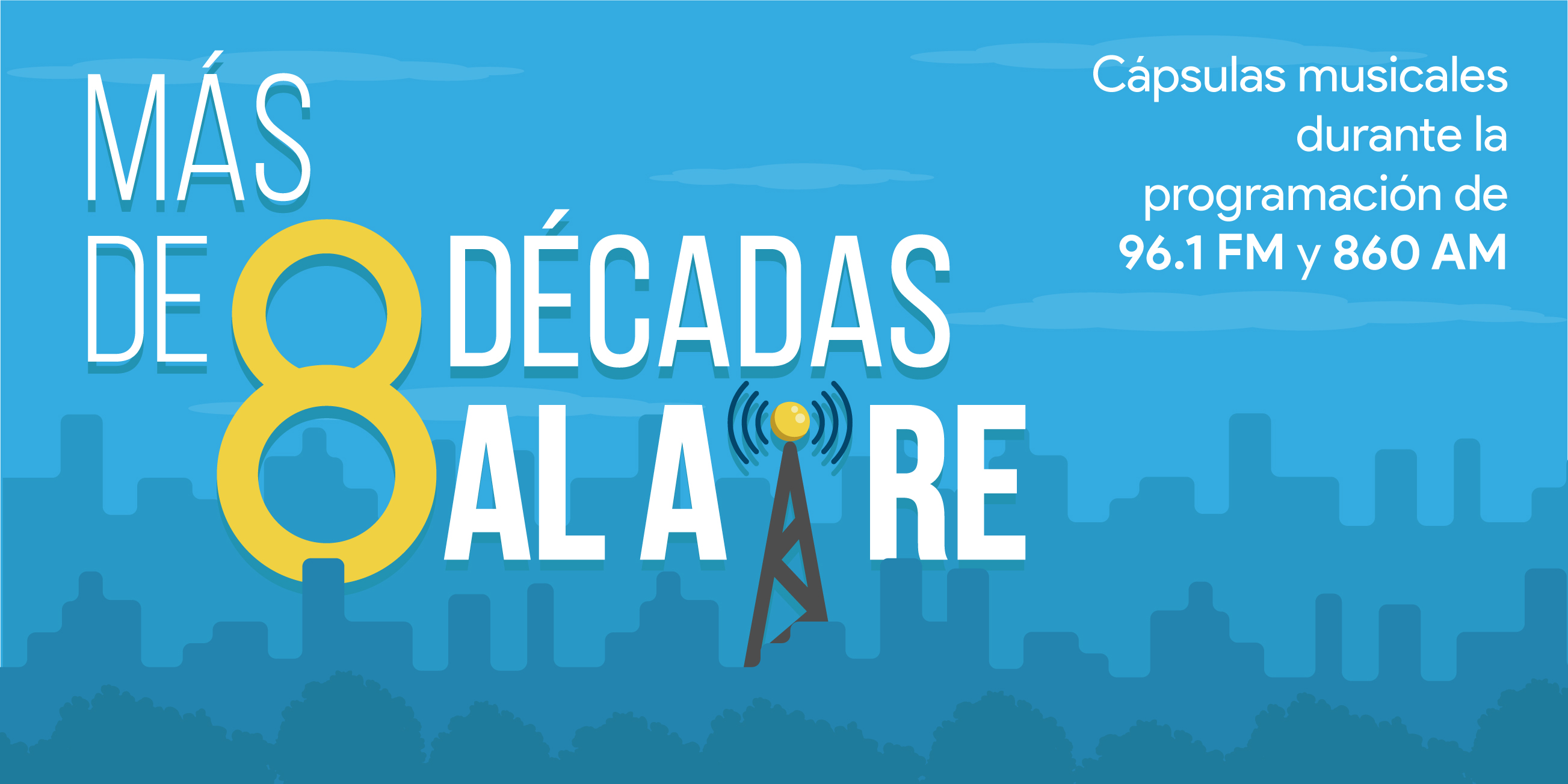 Más de 8 décadas al aire